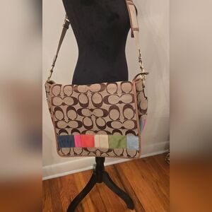 Coach Crossbody Messenger Laptop Diaper Bag